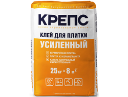 Клей для плитки Крепс усиленный 25кг [342]