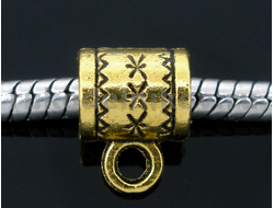 бейл "Орнамент" , цвет-античное золото, 5 шт/уп