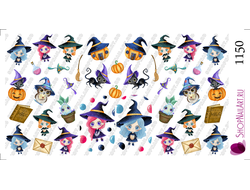 Слайдер дизайн 1150 - Милые волшебницы, магия