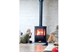 Фото монтажей печей-каминов