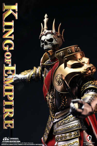 Король-скелет - Коллекционная ФИГУРКА 1/6 scale NIGHTMARE SERIES  STANDARD ALLOY VERSION KING OF EMPIRE (NS016) - COOMODEL