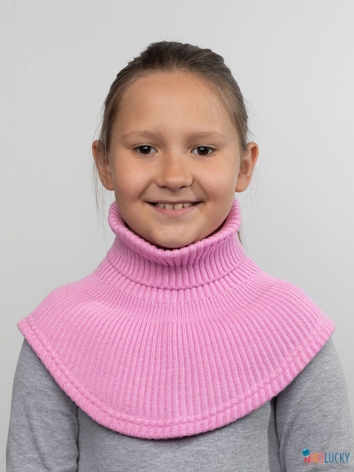 Манишка  21-32, цвет ярко-розовый р. 1( универсальный от 1 года)