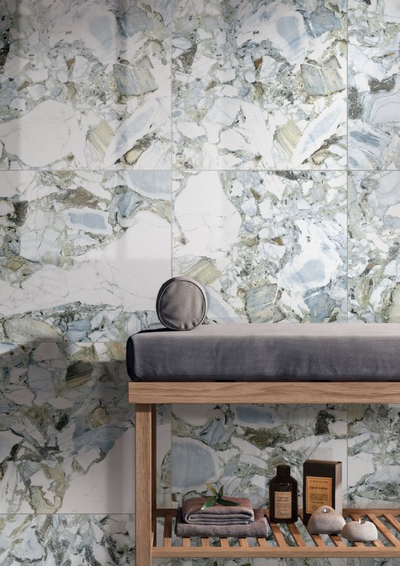 CITYMARBLE, керамогранит, 60x60 см, Амазония Мультиколор Лаппато Ректификат (9мм), K951839LPR