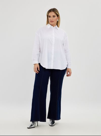 Рубашка со стразами