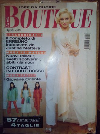 Журнал &quot;BOUTIQUE (Бутик)&quot;. Апрель 2000 год (Итальянское издание)