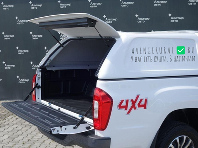 Кунг N-commerce для пикапа Foton Tunland G7 крепление на струбцинах без сверления кузова