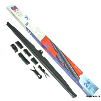 Щетка стеклоочистителя зимняя 24" (600мм) "DOUBLE FORCE"