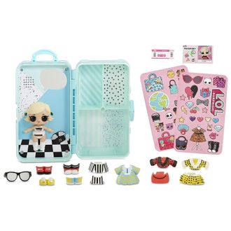 MGA Entertainment L.O.L. Surprise Игровой набор чемоданчик с куклой Голубой, 560449E7C