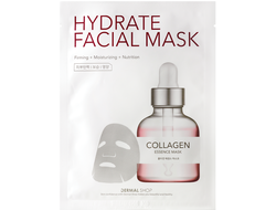 Dermal Shop Collagen HydrateFacial Mask / Dermal Shop Тканевая маска для лица с коллагеном (23 г)