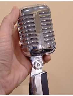 Аренда ретро-микрофона для фото-видео съёмки или для караоке