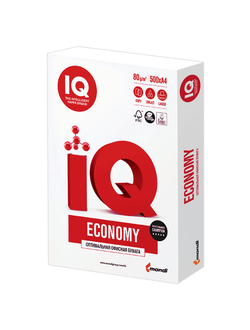 Бумага офисная IQ ECONOMY, А4, 80 г/м2, 500 л., марка С, Mondi, белизна 146%