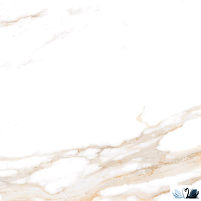 Керамогранит Italica Calacatta Regal Gold 60х60 см белый полированный