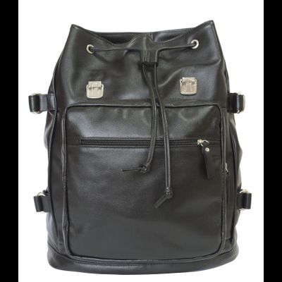 Кожаный рюкзак Volturno black (арт. 3004-05)