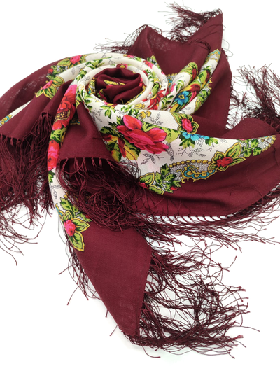 Павловопосадский платок Родной напев 1900-6