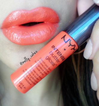 Масляный блеск с интенсивным цветом NYX Intense Butter Gloss 04 Orangesicle