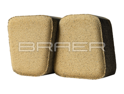 Тротуарная плитка классико круговая песочный Браер 60 мм