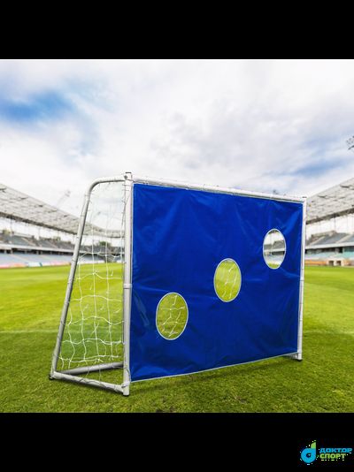 Ворота игровые DFC  GOAL240T 240x150x65cm  с тентом для отрабатывания ударов