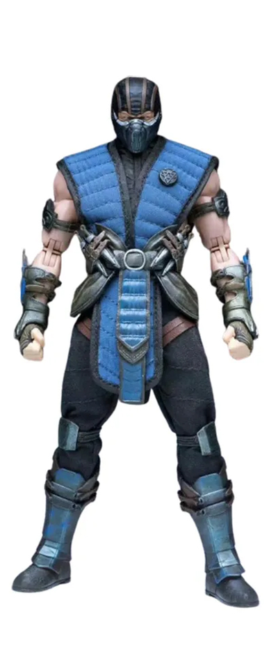 Саб-Зиро (серия Mortal Kombat) - Коллекционная фигурка 1/12 SCALE Freeze Action Figure (ZK001) -  JMTOYS