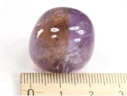 Аметрин, галтовка, Боливия (21*21*19 мм, 16,8 г) №38343