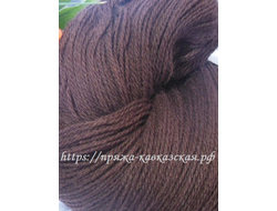 Кавказская пряжа в две нити кручения  слива