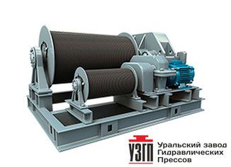 Лебедка маневровая ЛЭМ-15 УЗГП