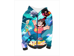 Толстовка "Вселенная Стивена, Steven Universe" 3D, с полной запечаткой  №12