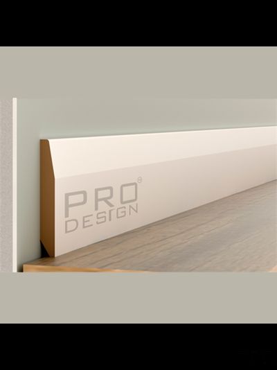 МДФ плинтус Pro Design Nova грунт под покраску 12х90 мм