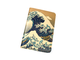 Обложка на автодокументы с принтом по мотивам картины Кацусики Хокусая "Большая волна в Канагаве"