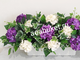 Композиция из искусственных цветов на сцену Фиолетовая Гортензия № ОС007\КУПИТЬ сайте АОАБУКЕТ.РУ