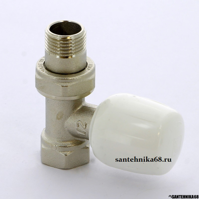 Кран вентиль регулирующий для отопления Itap Italy 1/2 3/4 прямой угловой 294 394