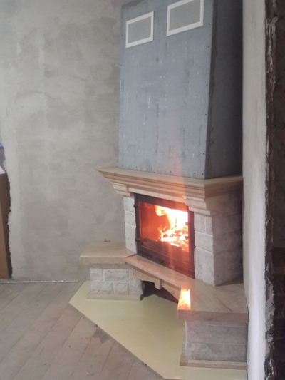 Огнеупорная плита SkamoEnclosure Board 1220х1000х30 мм. (Skamol) Дания