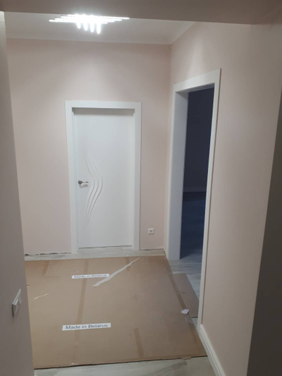 PORTE RICHI (Беларусь). АРБАТ, МОДЕЛЬ ЛЧ12 (Л11), ЭМАЛЬ БЕЛАЯ. ПОЛОТНО ГЛУХОЕ с 3D ФРЕЗЕРОВКОЙ