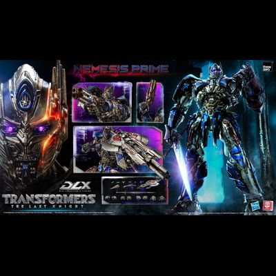 Немезис Прайм (Nemesis Prime, "Transformers The Last Knight") - Коллекционная фигурка -  Transformers The Last Knight DLX Nemesis Prime (3Z05790W0) -  Threezero