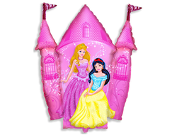 Фольгированный шар " Замок принцессы"
