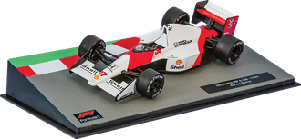 Formula 1 (Формула-1) выпуск №30 с моделью MCLAREN MP4/5B  Айртона Сенны (1990)