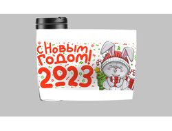 Термокружка год Кролика №31