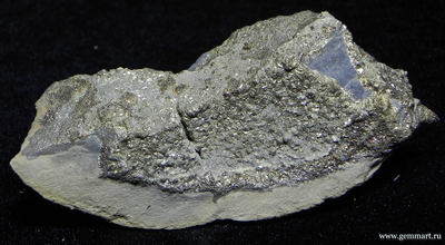 Пирит, "спектропирит", в полости конкреции. Россия. 100*55*45мм