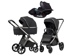 Коляска 3в1 Carrello Omega Absolut Black (Verona)