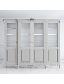БИБЛИОТЕКА 4 ДВЕРИ ATELIER HOME (L250*P51*H220) APS184-K04-S