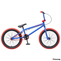 Велосипед BMX TechTeam Mack синий