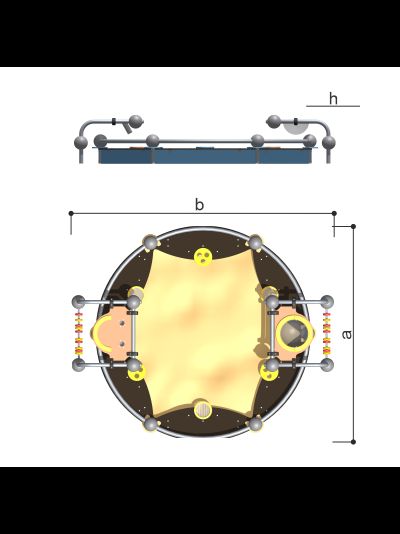 Песочная фабрика для детской площадки Romana 057.39.00
