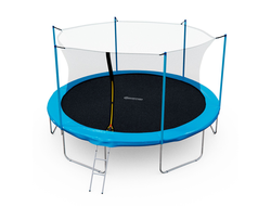 Батут каркасный с сеткой DFC Kondition 15 ft с лестницей (2 короба)