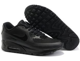 Nike air max 90 hyperfuse black and white on sale