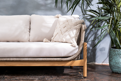 Диван из тика трехместный Talara