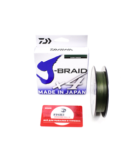 ШНУР DAIWA J-BRAID X4