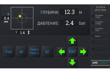 Программа для контроллера Delta и панели HMI Weintek, для управления буровой установкой