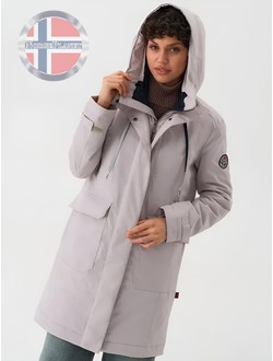 Осенняя парка норвежского бренда Fergo Norge FKC-09-33-fog