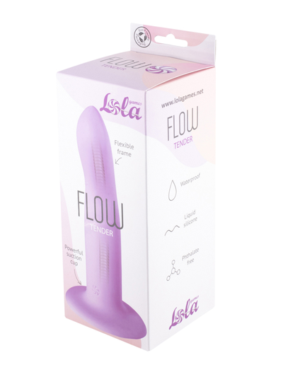 2042-01lola Гнущийся нереалистичный дилдо Flow Tender