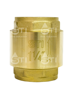 Клапан обратный пружинный STI Д32
