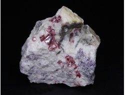 Киноварь, коллекционный образец, Китай (42*39*19 мм, 36 г) №25640